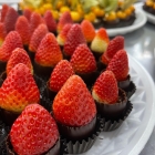 Copinho de Chocolate com Morango