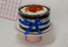 Bolo Presente Morango com Chocolate