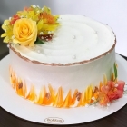 Bolos Decorados com Flores Naturais