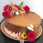 Bolos Decorados com Flores Naturais