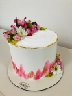 Bolos Decorados com Flores Naturais