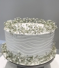 Bolos Decorados com Flores Naturais
