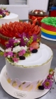 Bolos Decorados com Flores Naturais