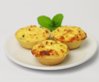 Mini Quiche Quatro Queijos