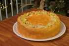 Quiche de Linguica Blumenau - 12 Fatias 