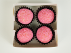 Caixa com 04 docinhos - Outubro Rosa 