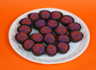 Brigadeiro Laranja e Preto Halloween