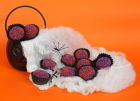 Brigadeiro Laranja e Preto Halloween