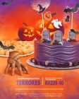 Kit Halloween Bolo Personalizado + 50 Fritos