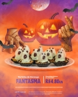 Tortinha Fantasma Halloween