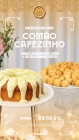 Combo Caf&eacute;zinho Bolinho de Lim&atilde;o Dia das M&atilde;es