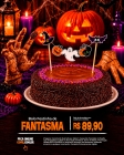 Bolo Festinha Halloween com Topper